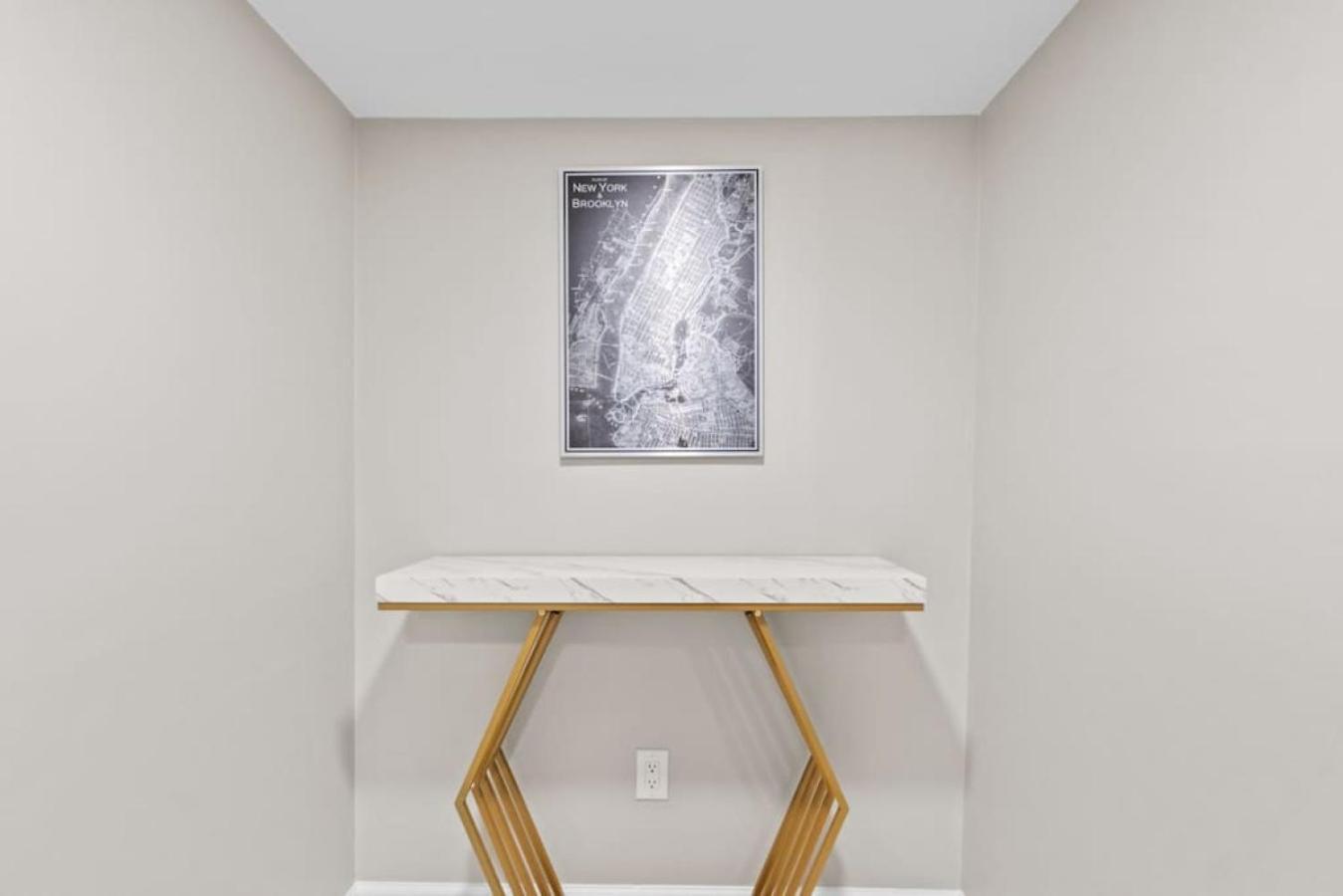 Lux White Marble Retreat Near Nyc Bayonne
