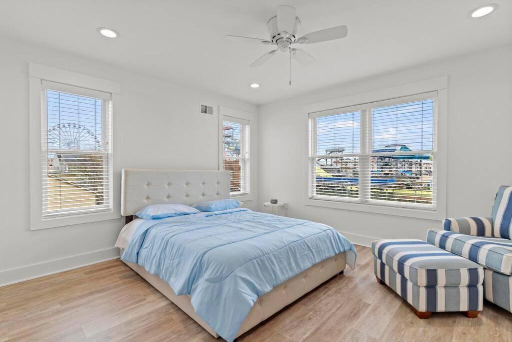 Steps From & Boardwalk, Ocean Views With 5 Decks, 3 Cars *