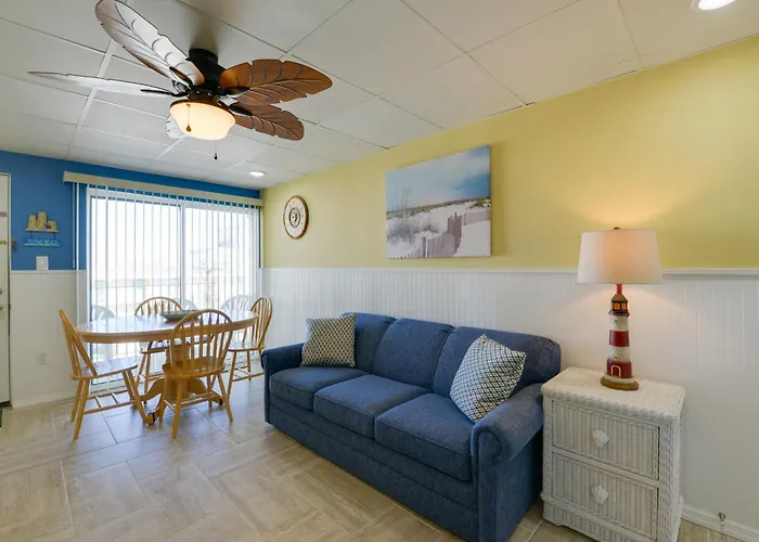 Updated Oceanside Condo - 5 Miles To Cape May!